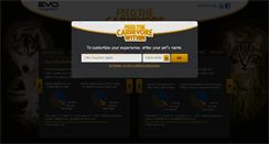 Desktop Screenshot of carnivore.evopet.com